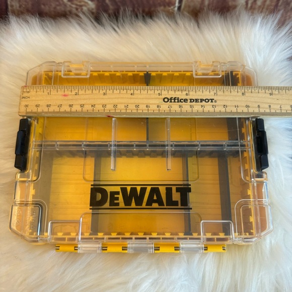 DEWALT Tool Box Tough Case Medium Yellow Case - Picture 8 of 10